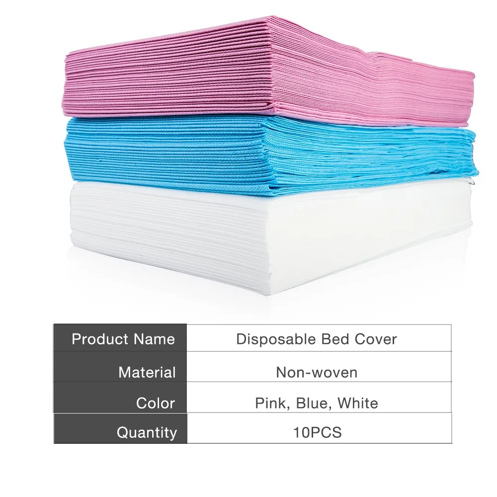 10PCS/PACK Disposable Bed Sheets Breathable Water Absorption Oilproof BedSheet Beauty Salon Massage Shop Hotel Sheet