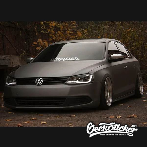 2 шт./лот милые светоотражающие автомобильные наклейки hellafпышной Dapper виниловые