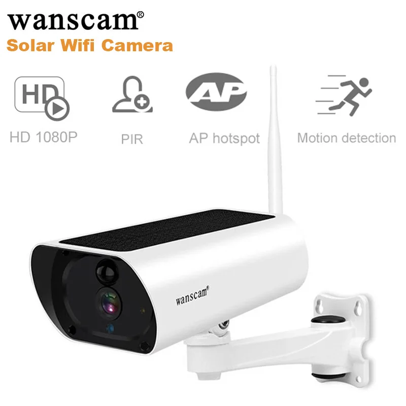 WANSCAM K55A IP66 водонепроницаемый дизайн/Двусторонняя аудио/ИК/Обнаружение