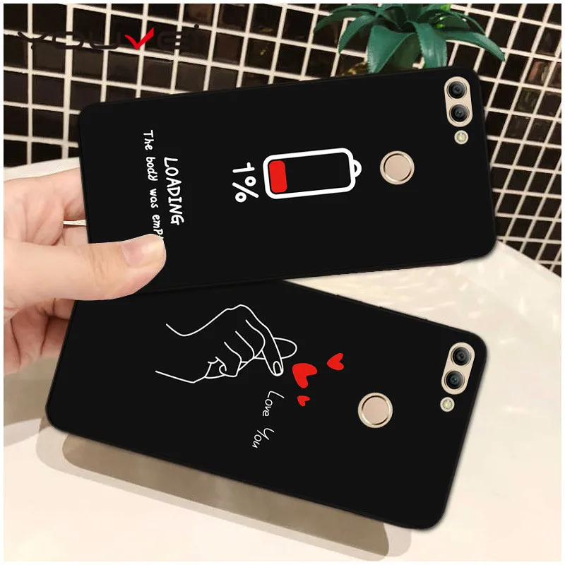 Чехол YOUVEI для huawei Y9 Y 9 Чехол черный мягкий ТПУ задняя крышка для huawei Y9 чехол 5,93 дюймов чехол для телефона