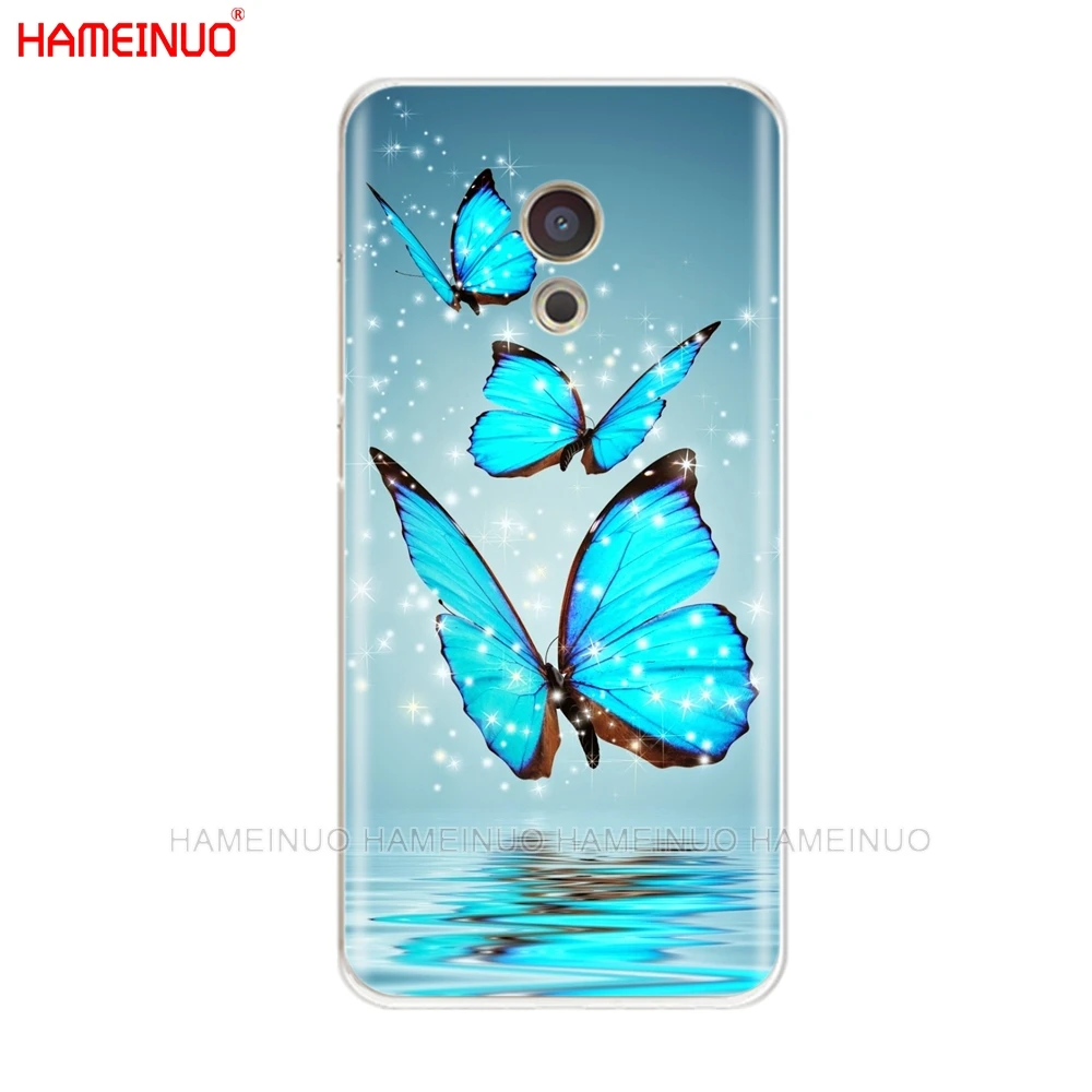 90922 HAMEINUO бабочка на белой розы цветок крышка чехол для телефона для Meizu M6 M5 M5S M2 M3 M3S MX4 MX5 MX6 PRO 6 5 U10 U20 note plus - Цвет: 90922