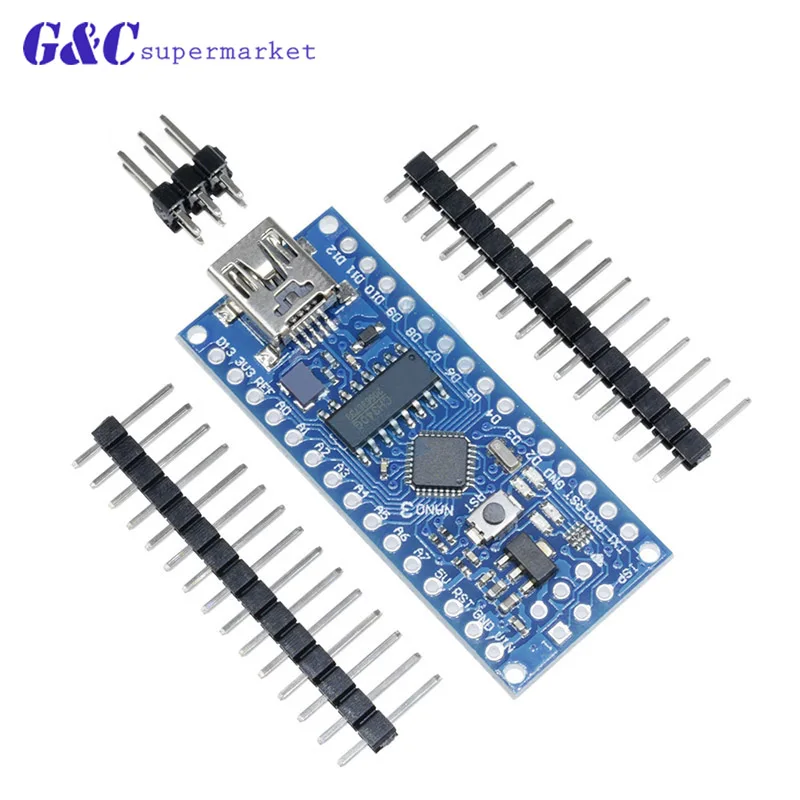 Nano 3 0 ATMEGA328P/168 P плате контроллера CH340 USB драйвер с кабелем для Arduino|Интегральные
