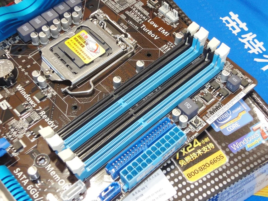 Asus P8P67 LE настольная материнская плата P67 Socket LGA 1155 i3 i5 i7 DDR3 32G ATX UEFI биос оригинальная б/у материнская плата в продаже