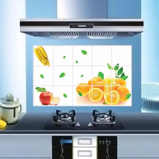 Креативные настенные наклейки для кухни маслостойкие съемные Декор дома 2020 | Дом