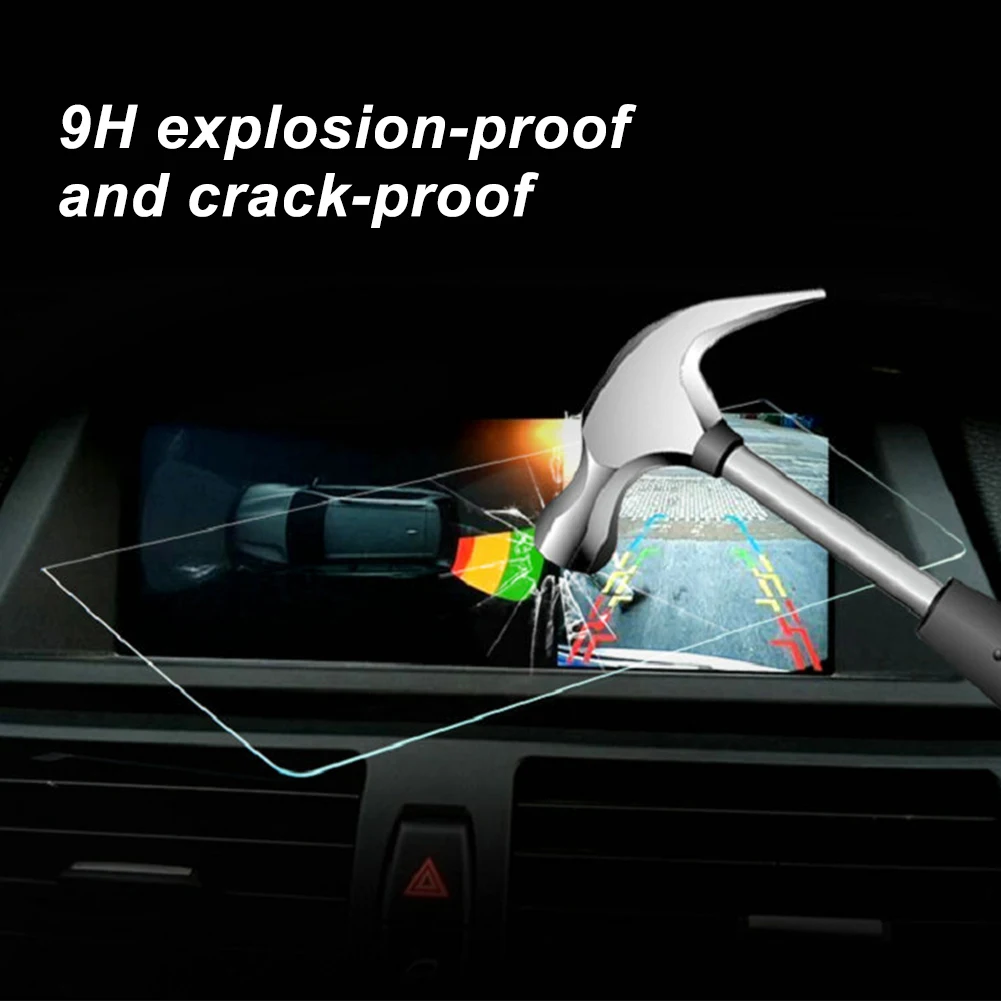 7 дюймов 18 Camry автомобильные аксессуары для салона навигатор Олеофобная прозрачная защитная пленка Закаленное стекло протектор экран дисплея