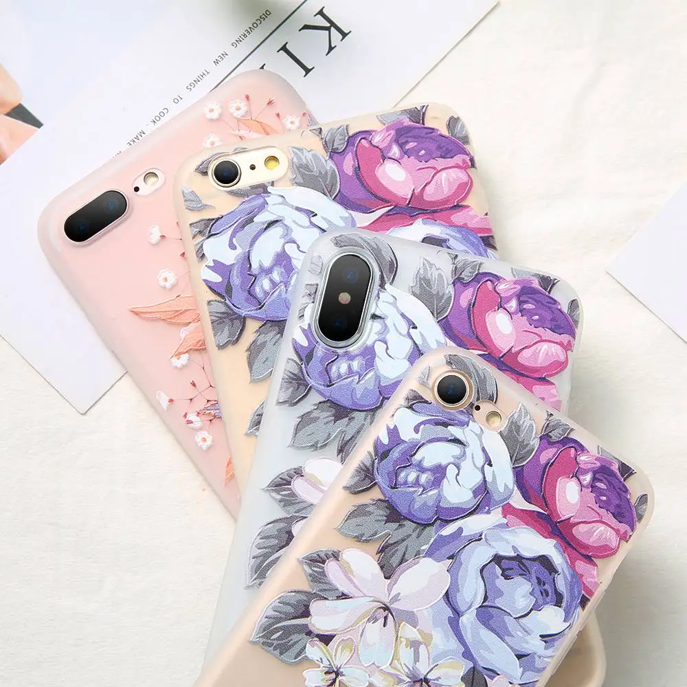 Чехол KISSCASE для iPhone X 5 5s SE 6 6s 7 8 Plus мягкий силиконовый чехол телефона с рисунком |