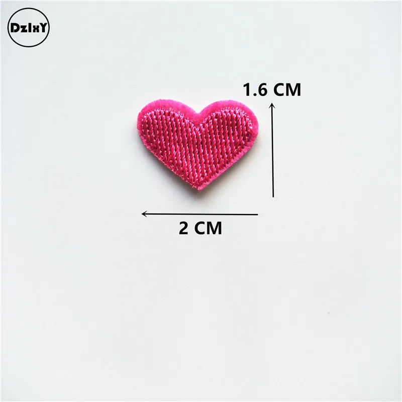 2*1 6 см 4 шт. нашивки с вышивкой в виде сердца для одежды|embroidered iron|iron on patchesembroidered iron