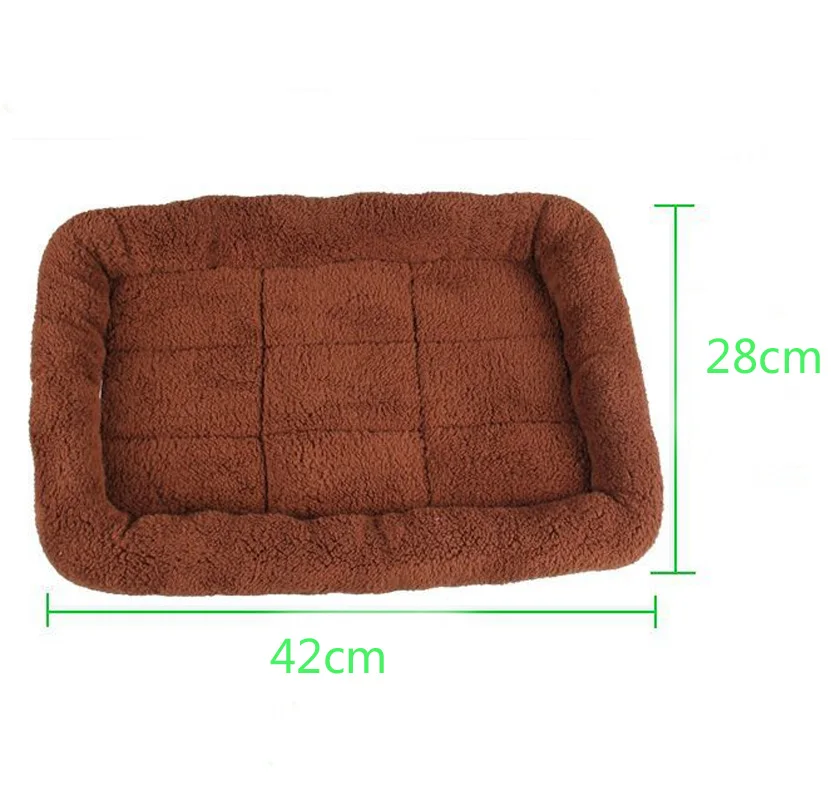1 шт. высокое качество квадратная форма теплая мягкая плюшевая маленькая собака