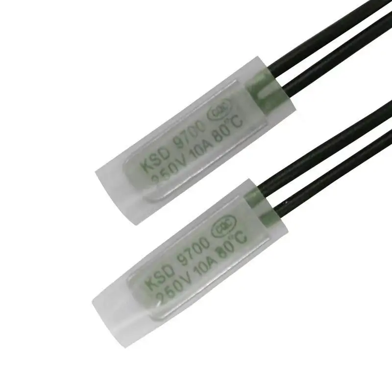 Керамический термостат XIXI KSD9700 100C 105C 110C 115C 120C 125C биметаллический дисковый
