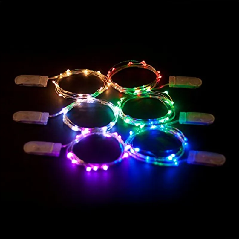 5 шт./лот 2 м 20led светодиодная гирлянда теплые белые микро светильники работающие