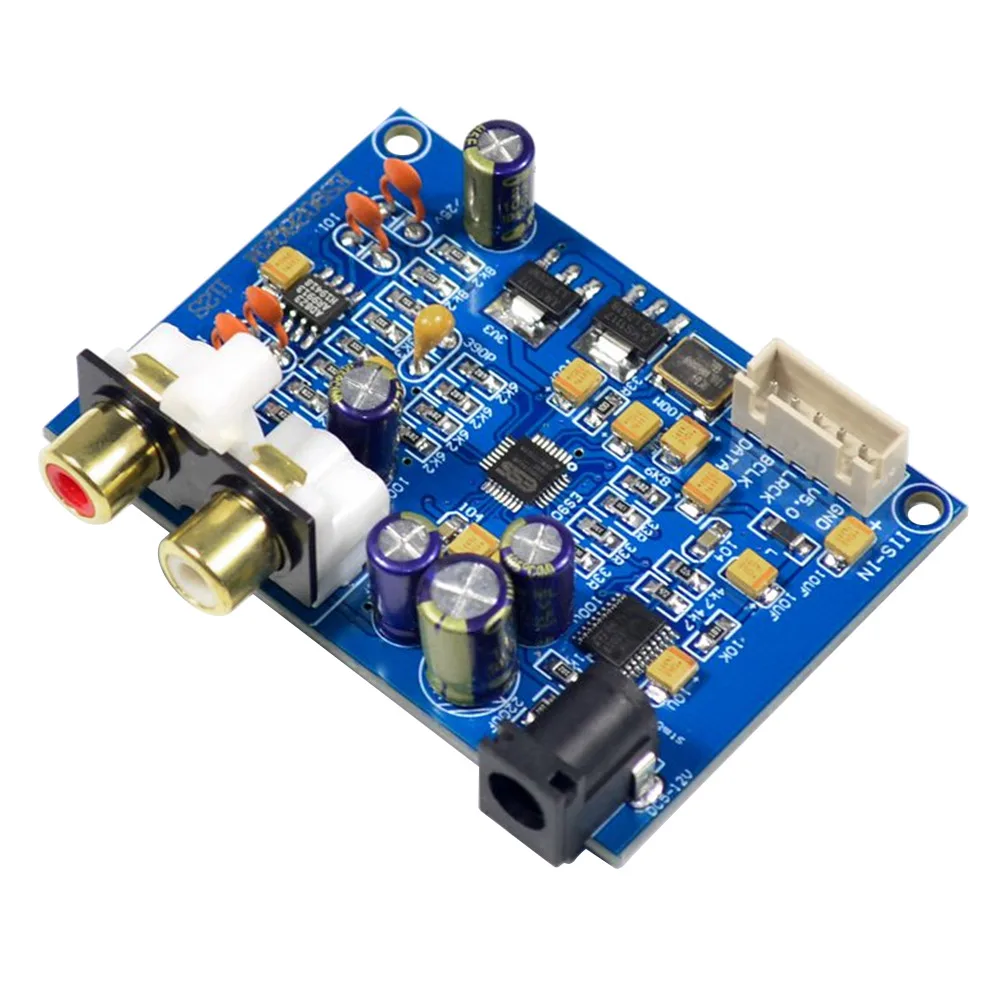 Плата декодера AIYIMA ES9028Q2M ES9028 I2S входная DAC DC 9 12 В обновленная плата ES9018 для