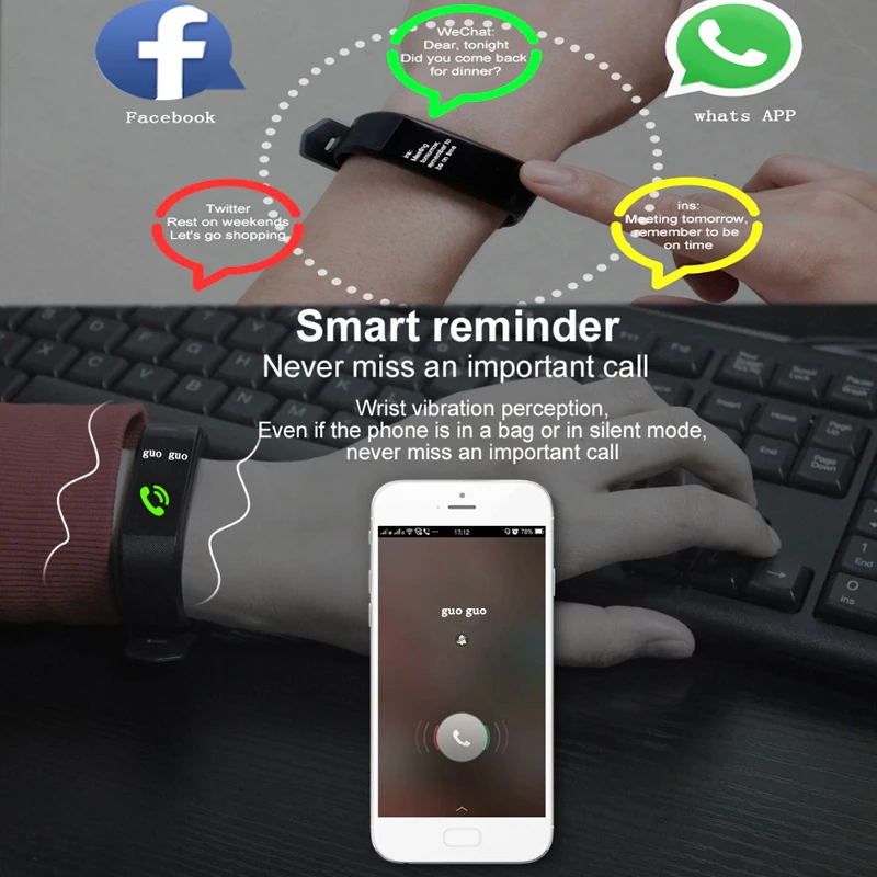 lige new smart watch men women heart rate monitor blood pressure fitness tracker smartwatch sport smart bracelet for ios android free global shipping