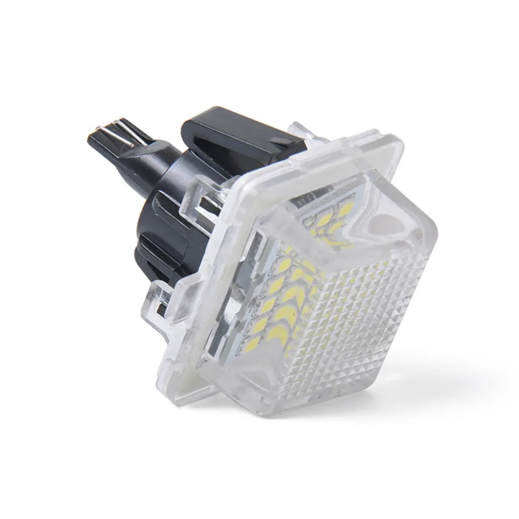 2шт номерной знак свет 14В 2 24 Вт 2835LED для Mercedes Benz W204 W212 W221 белый OEA2218200856 | Автомобили
