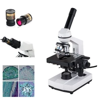 xp401 monocular biological microscopes with 5m digital eyepiece camera