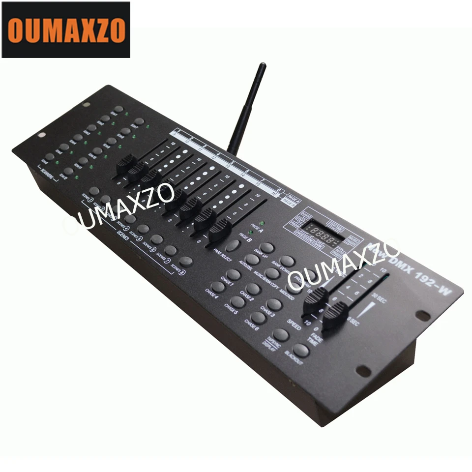 MAX 1344 DMX контроллер Wifi 2 4G Беспроводной DMX512 Новый 192 W консоль для сценического Dj