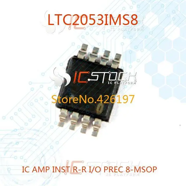 Бесплатная Доставка LTC2053IMS8 IC AMP INST R-R I/O 8-MSOP 2053 LTC2053 PREC 1 ШТ. |