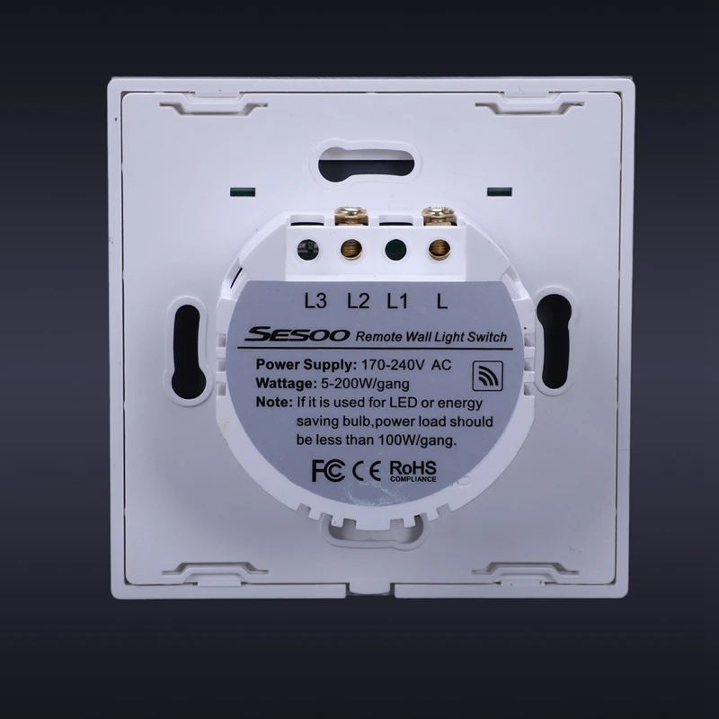 Sesoo Remote Control Press Switch Smart Home Wireless Rf Wall Intelligent | Обустройство дома