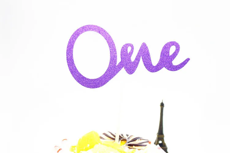 10 шт./лот сделай сам одна чашка флаг для торта Топпер разные цвета флаги первого