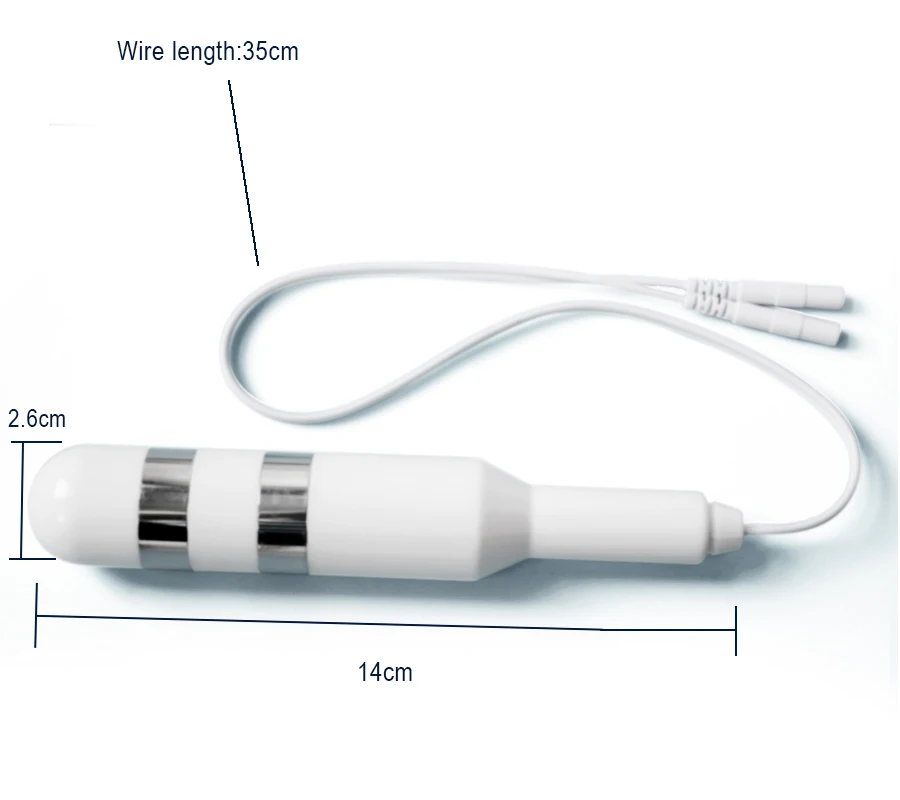 Vaginal Probe with biofeedback for Pelvic Floor Stimulator Kegel Exerciser for Tenscare K-fit Incontinence TENS EMS Unit Threapy