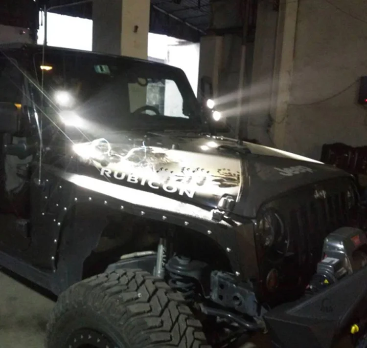 Светодиодные Автомобильные фары высокой мощности 100 Вт точечный прожектор