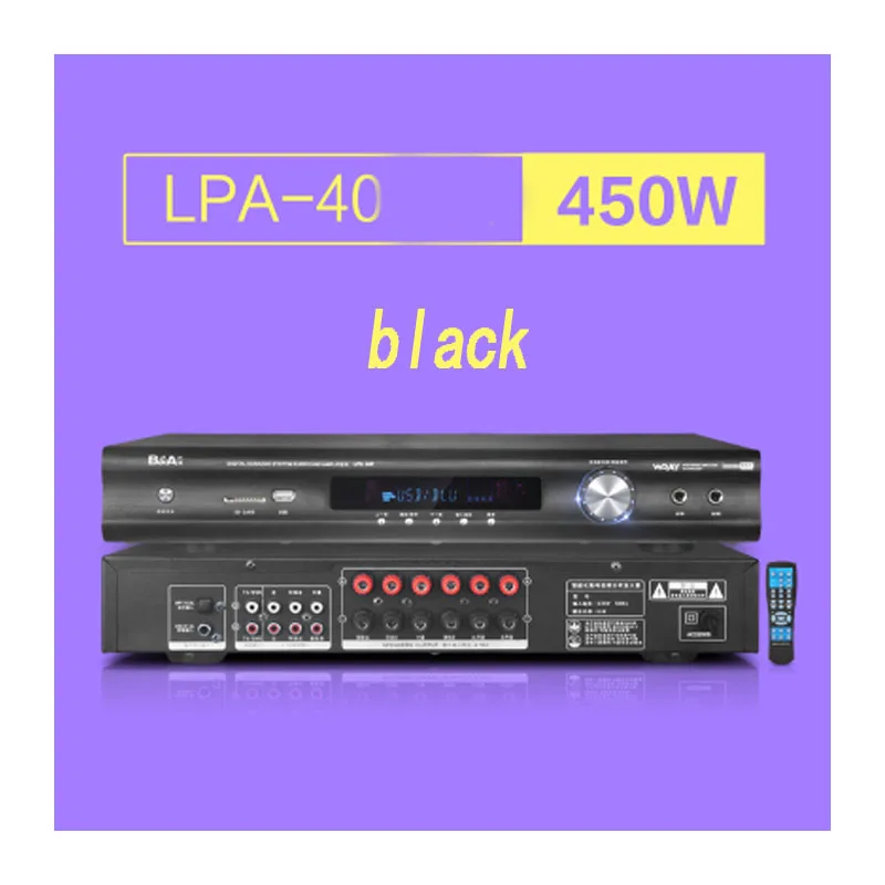 LPA 40 домашний усилитель 5 1 профессиональный цифровой HIFI высокомощный кинотеатр