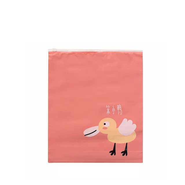 1 piece Duck L Ruputin 3 шт./компл. путешествия чемодан-органайзер Одежда Набор для отделки Красота чехол сумка для макияжа сумка для туалетных принадлежностей обувь косметическая сумка для хранения - Цвет: 1 piece Duck L