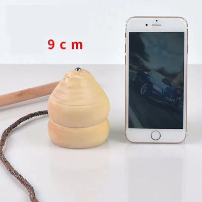 C Height 9cm Спиннинг Топ Дерево Китай гироскопические игрушки распродажа ручной Спиннер мини Спиннер Китай Мода Фитнес игрушки для детей - Цвет: C Height 9cm
