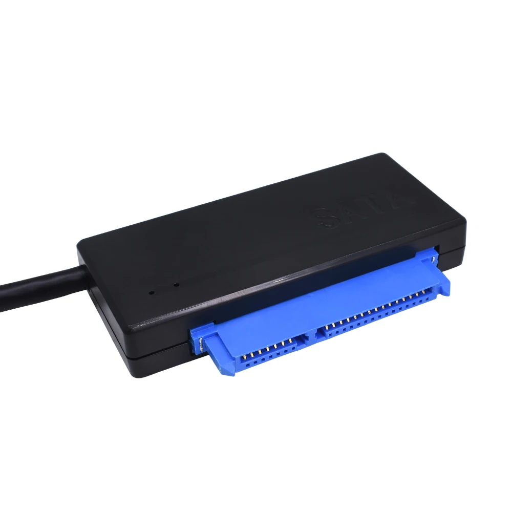 TISHRIC Новейший черный USB 3 0 до 7 + 15 22Pin SATA кабель адаптер для 2 5 ''SSD HDD жесткий диск