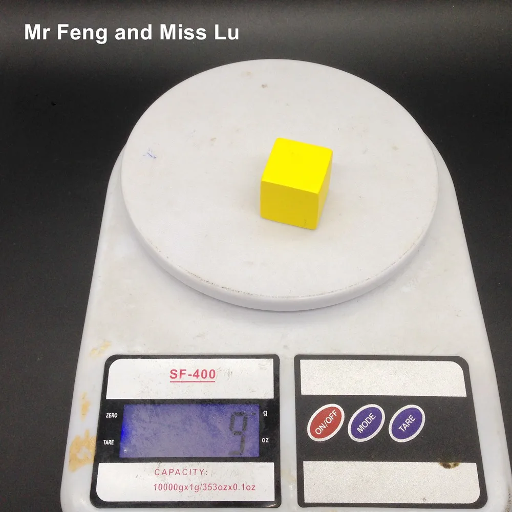 1 шт. деревянный куб желтого цвета 2 5 см|jenga blocks|wooden cubescolored wooden cubes |