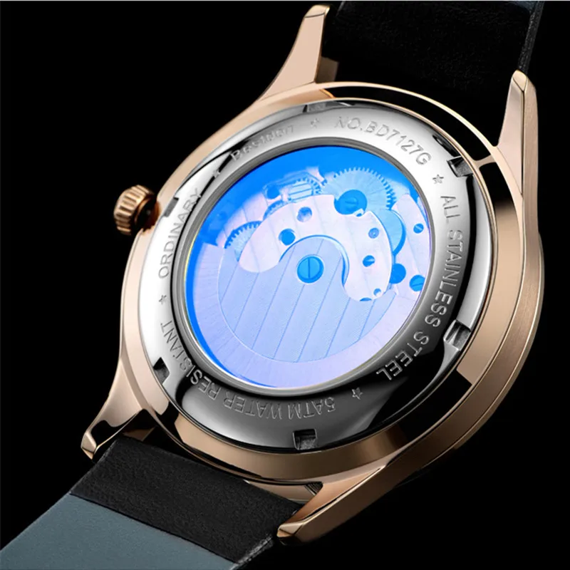 Bestdon Tourbillon Лидирующий бренд Мужские механические часы Автоматические спортивные