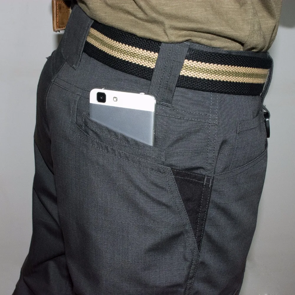 Мужские тактические брюки карго модные повседневные водонепроницаемые из ткани