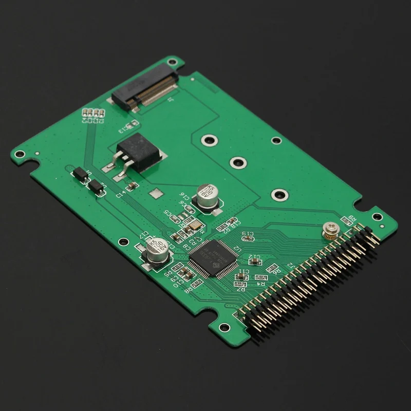 44 Pin M.2 NGFF SATA SSD к 2 5 IDE конвертер адаптер карта B + M ключ | Компьютеры и офис