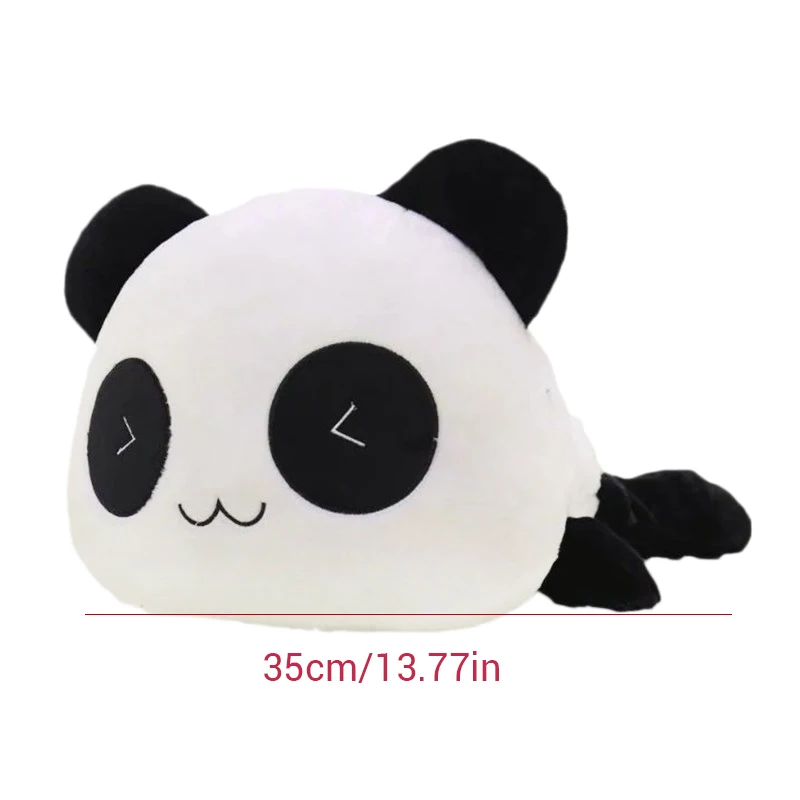 Kawaii большая голова мультфильм панда плюшевые игрушки мягкие лежащие животные