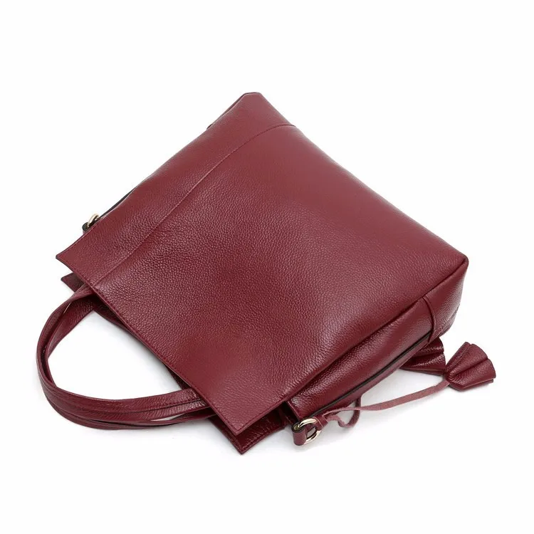 Aodux 2017 New 100% Top Layer Genuine Cow Leather Women Shopping Handbags Classic Deign Tote Shoulder Crossbody Messenger Bags | Багаж и