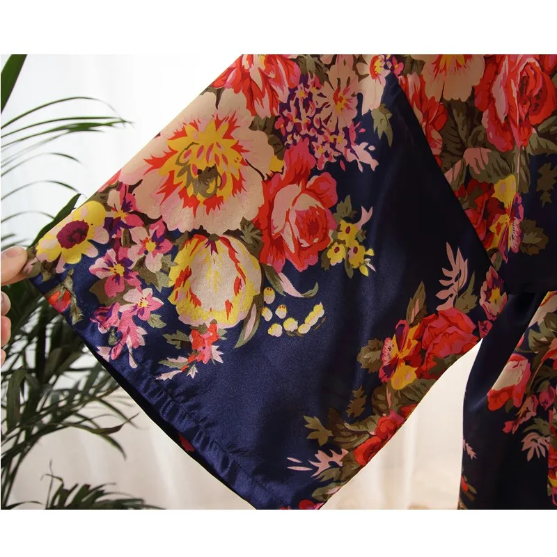 Горячее предложение халат подружек невесты сексуальное женское белье шелковое