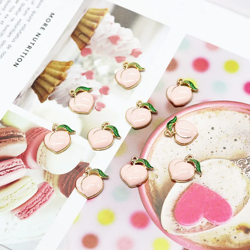 20 шт. эмалированные подвески в виде фруктов | Украшения и аксессуары