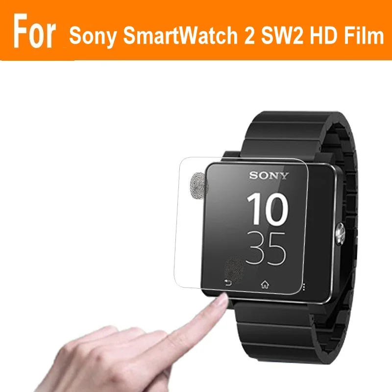 HD Smart Watch 2 Против царапин HD прозрачный глянцевый пленка для sony Smart Watch_ 2 SW2 Антибликовая матовая пленка для sony Smart Watch 3 SWR50 пленка для экрана - Цвет: HD Smart Watch 2