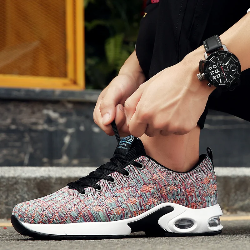 Горячая Распродажа кроссовки для мужчин 2018 Лето flyknit yeezys воздушной подушке