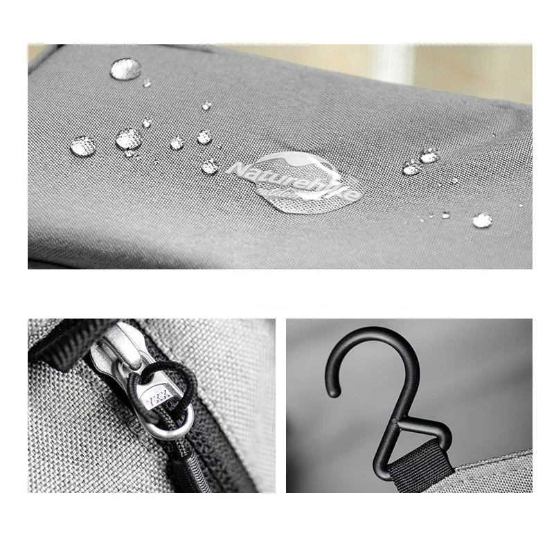 NatureHike Wash Bag Travel Organizer Cosmetic Men Bags Large Women Make Up Set Waterproof Wallet Family Passport Holder | Спорт и