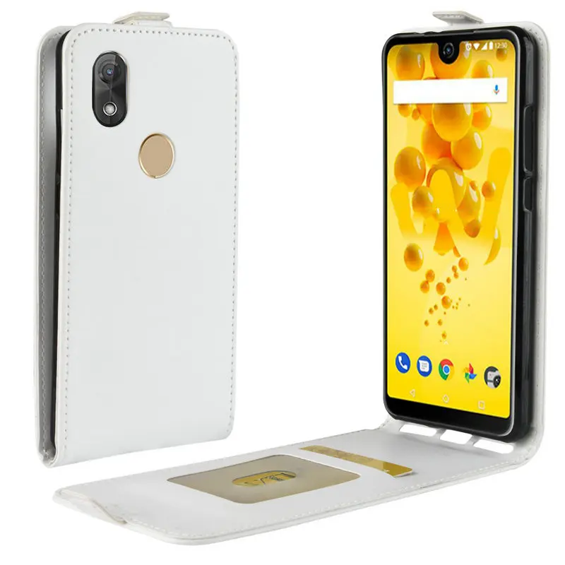 Флип чехол WIERSS для wiko view 2 view2 кожаный Pro Ретро Чехол кошелек Кожаные чехлы