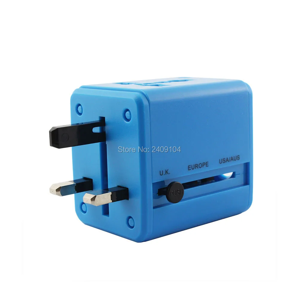 Дорожный адаптер SZAICHGSI с 2 USB-портами по всему миру сетевое зарядное устройство