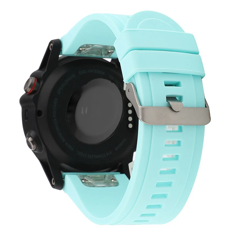 Мягкий силиконовый ремешок для часов Garmin Fenix 6X 6S 6 Pro 5 5X 5S 3HR Plus | Электроника