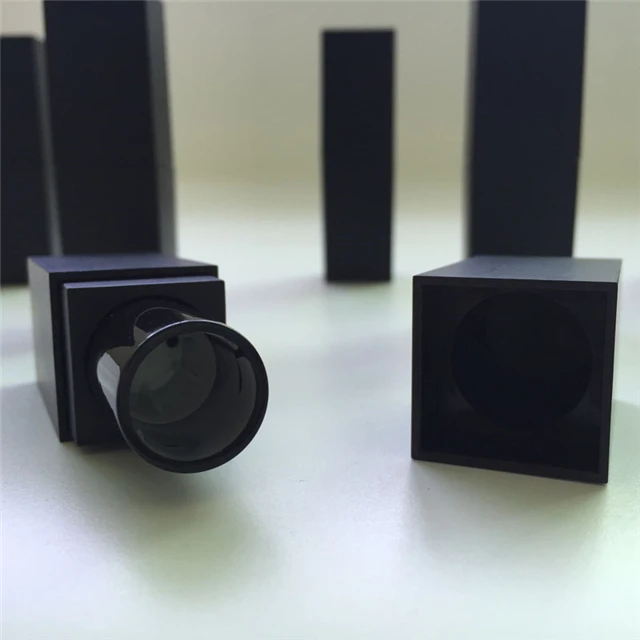 100ps High Quality Empty Elegant Magnetic MATT Black Lipstick tube with printing in 1 color Cosmetic accessories utensil | Красота и