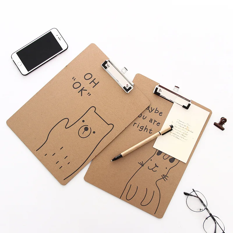Папка для бумаг Coloffice Kraft Paper A4 папка записей Лекция бумага письма канцелярские