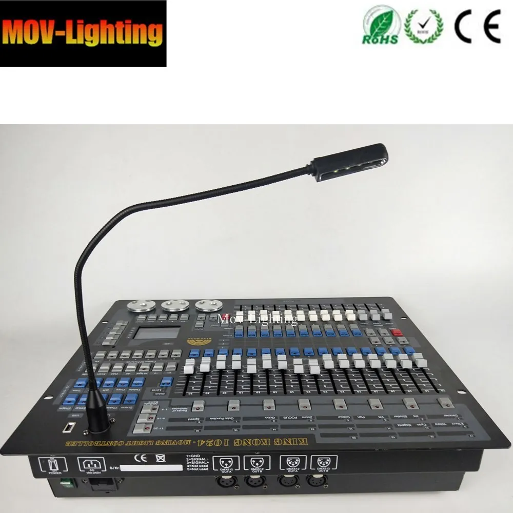 Creator King Kong 1024 DMX 512 движущаяся головка для Dj светильник|Эффект освещения сцены| |