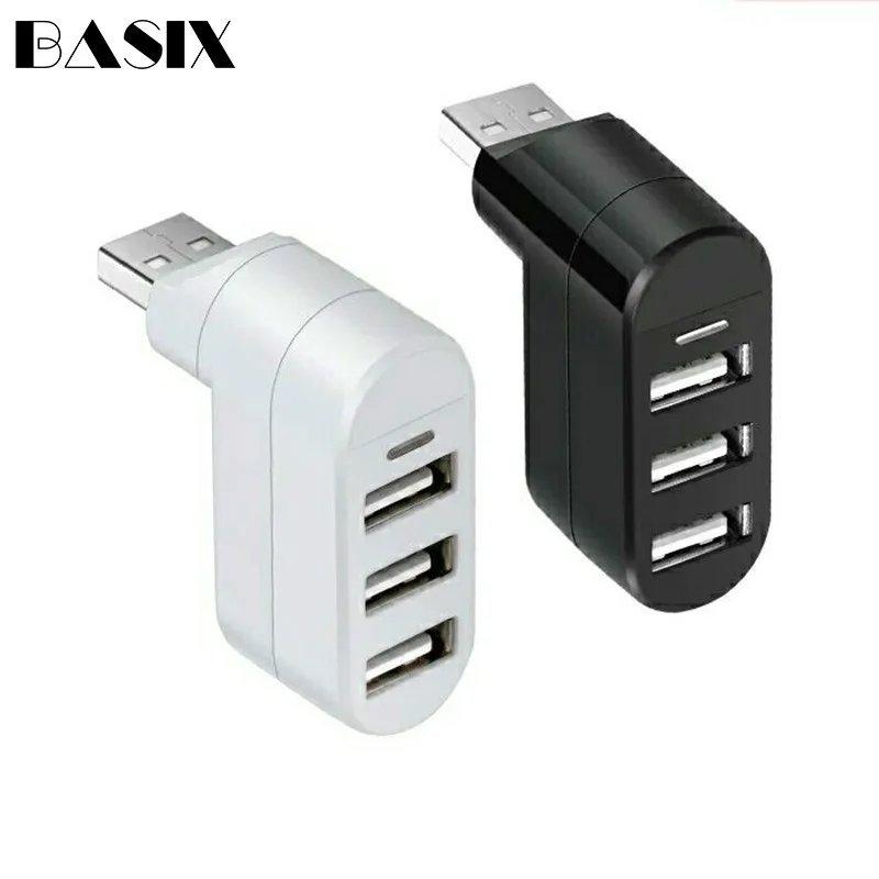 Basix USB концентратор 2 0 Мульти сплиттер адаптер высокая скорость 3 порта hab для