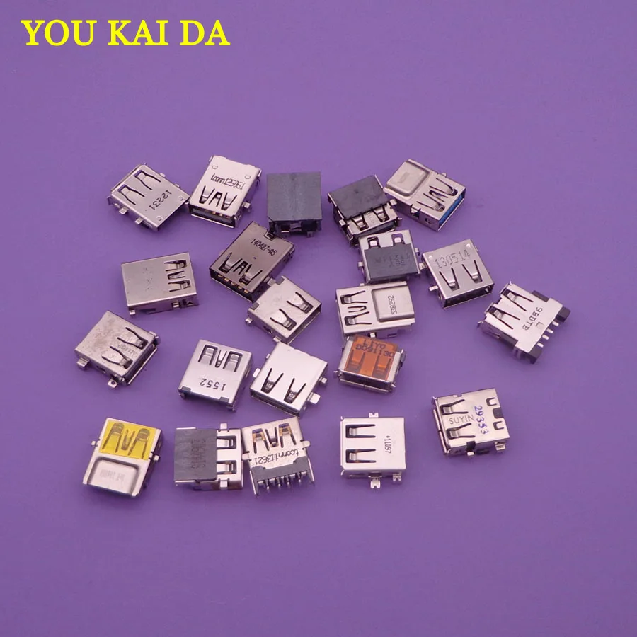 20 моделей шт. разъем USB 2 0 и 3 для ноутбука Lenovo Acer Samsung Dell HP Toshiba Sony|port connector|socket connectorl
