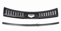 for land rover discovery sport 2015 2016 car styling accessories stainless steel rear bumper protector trim sill scuff plate