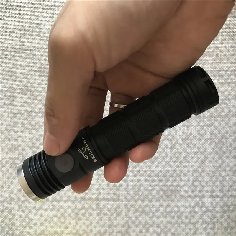 DS21 Siklhunt DS16 AA 14500 CREE XPL светодиодный тройной свет DS21 900lm CR123 18650 Водонепроницаемый фонарик с высокой мощностью - Испускаемый цвет: DS21