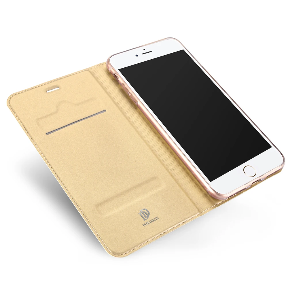 чехол на iPhone 7 8 DUX DUCIS флип для плюс роскошный корпус кожаный кошелек карта 6 6s iPhone7 |